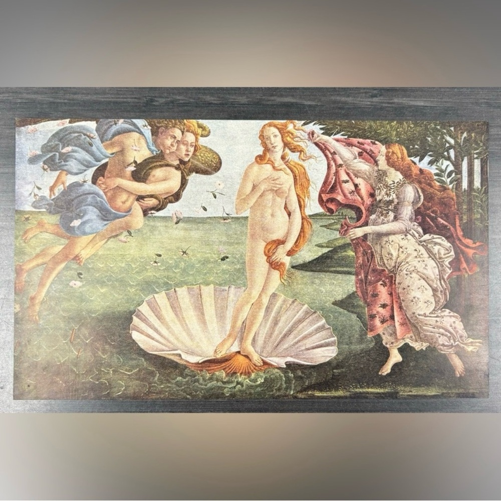 SANDRO BOTTICELLI Italy, The Birth of Venus Original Vintage Fine Art Print 30’s - Picture 7 of 7